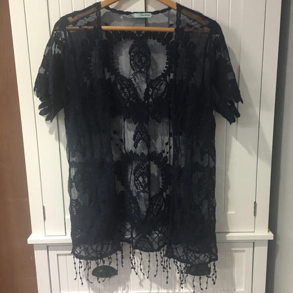 Maurice’s lacey coverup/cardigan - Picture 2 of 6